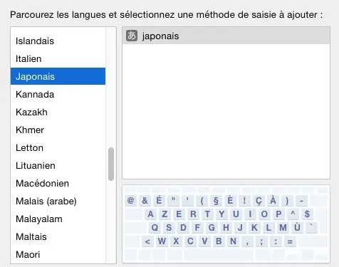 Quand Yosemite supprime les drapeaux des claviers linguistiques