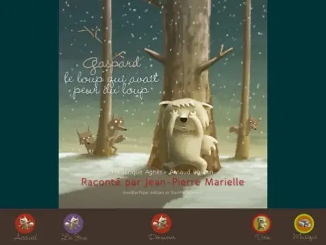 Jean-Pierre Marielle joue les gros loups sur iPad