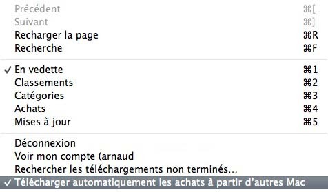 Mountain Lion : téléchargements synchronisés sur le Mac App Store