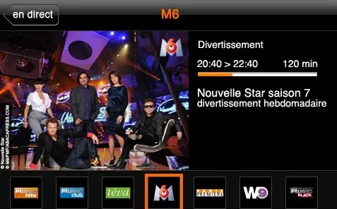 iPhone : la TV d'Orange disponible