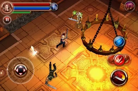 Dungeon Hunter hantera vos nuits sur iPhone et Touch