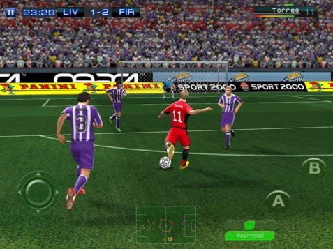 Real Football 2011 sur iPad