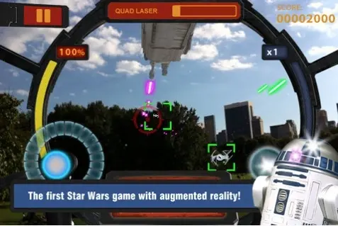 Starwars Arcade et sa réalité augmentée pour iOS disponibles !