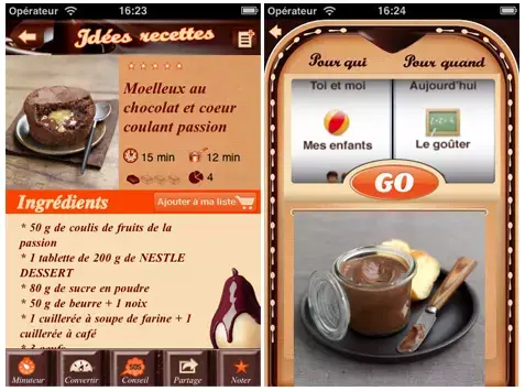 Nestlé Dessert : pour les gourmands du chocolat