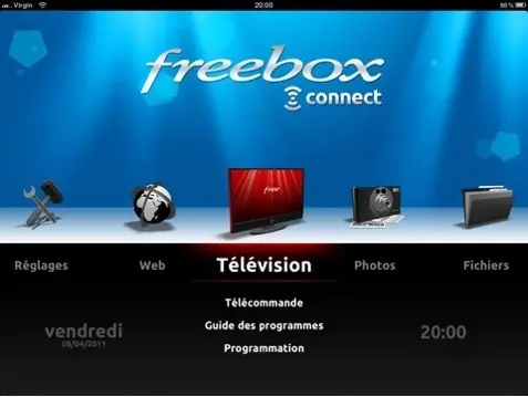 Freebox Connect pour iPad