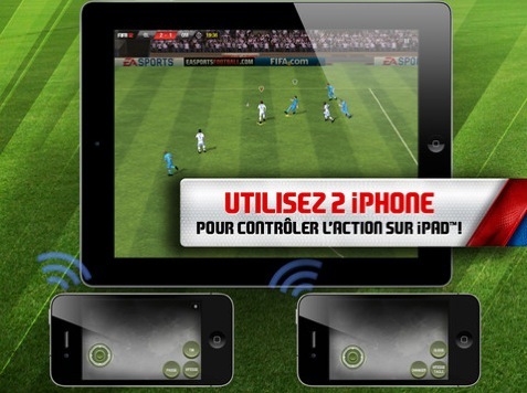 FIFA 2012 débarque sur iOS, les iPhone jouent les Gamepad