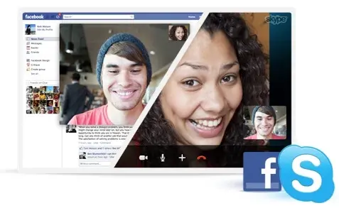 Skype 5.4 bêta appelle Facebook