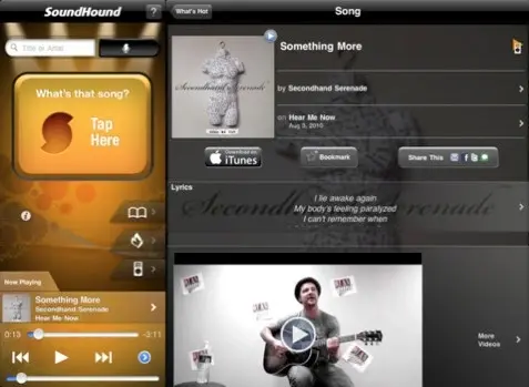 SoundHound∞, un Shazam survitaminé rendu gratuit par Cupertino