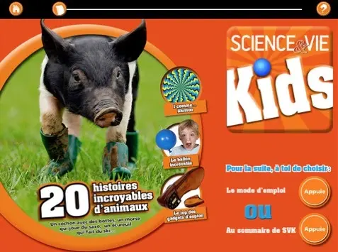 10 licences de Science & Vie Kids iPad à gagner [MAJ]