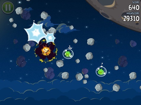 10 millions de téléchargements :  Angry Birds dans la stratosphère !