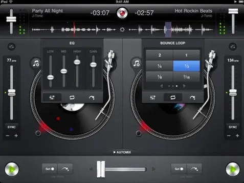 djay iPad se met à jour et fait sa promo