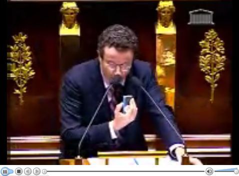 l'iPod mini à l'Assemblée Nationale...