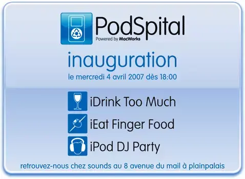 PodSpital, la clinique iPod à Genève