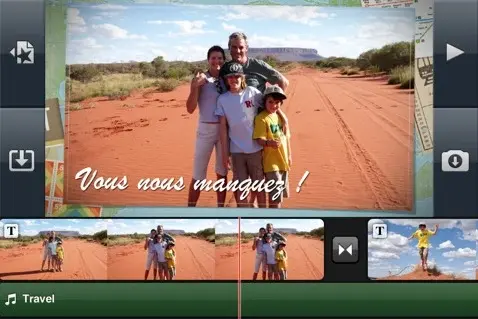 iMovie pour iPhone sur l'App Store français