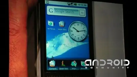 Android s'expose en vidéo