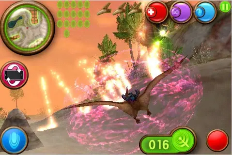 Pangea sort Nanosaur II sur iPhone