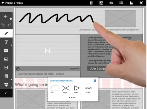 Adobe Proto permet de tout esquisser et débarque sur iPad