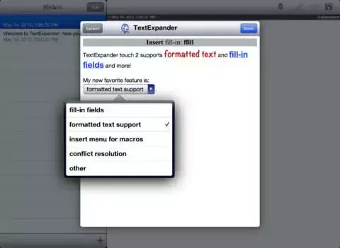 TextExpander iOS se fait taper sur les doigts par Apple, et devra modifier son SDK