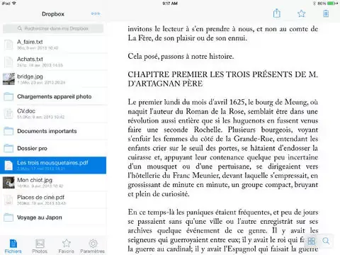 DropBox 3.3 est moins gourmand et plus efficace