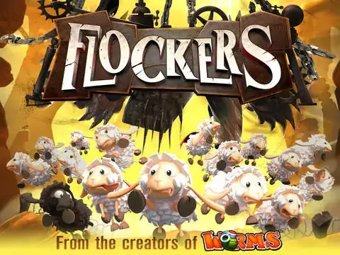 Flockers, le nouveau jeu signé par les créateurs de Worms est disponible sur iOS