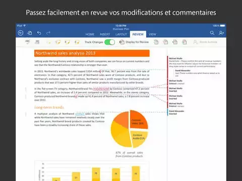 Microsoft Office iOS est à jour