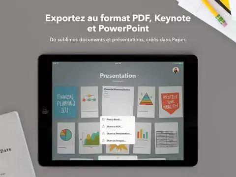 Mise à jour de Paper by FiftyThree qui découvre l'iPhone