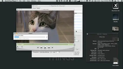 Encoder des vidéos WebM sur Mac