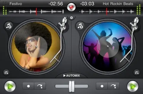 Djay disponible pour iPhone & iPod touch