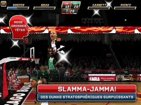 NBA Jam dunke sur iPad