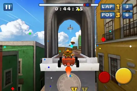 Sonic & SEGA All-Stars Racing sur iOS