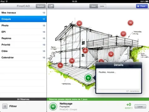 FinalCAD : gérer ses chantiers avec son iPad