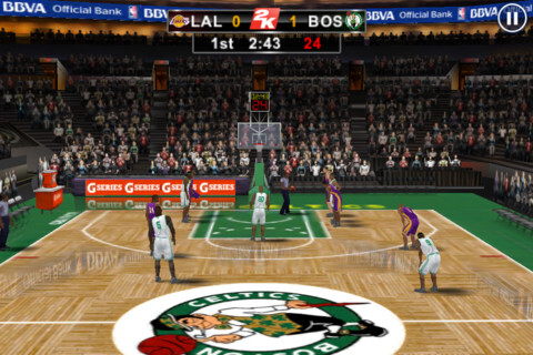 La NBA débarque sur iOs avec 2KSports