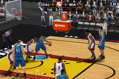 La NBA débarque sur iOs avec 2KSports