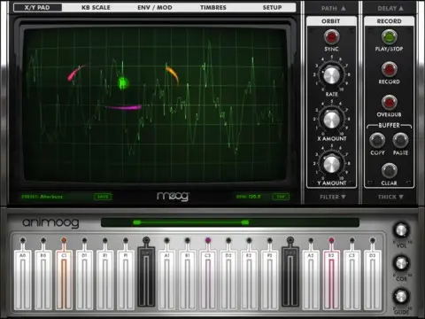 Animoog, un extraordinaire synthé à 0,79 € pour iPad