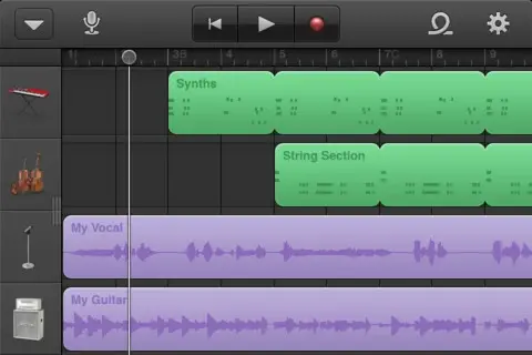 GarageBand disponible sur iPhone !