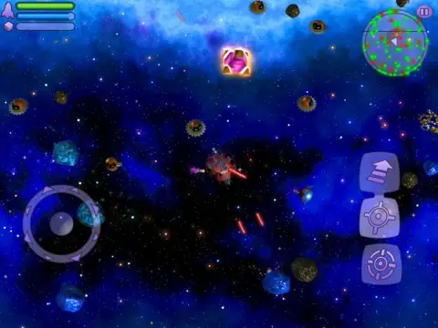 Space Miner, mélange d'Asteroïd et d'Elite, gratuit pour iOS