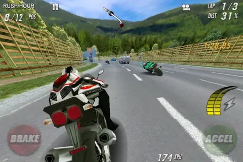 Chillingo fait des courses de motos sur iPhone