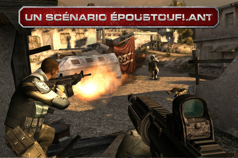 Modern Combat 3: Fallen Nation à 0,79 € sur l'iOS App Store