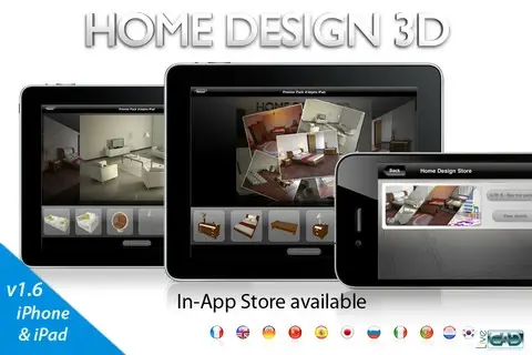 Home Design 3D (architecture intérieure) fait sa promo sur iOS