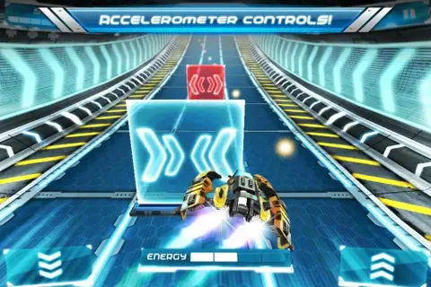 Ion Racer, une petite course de vaisseaux futuristes, gratuite sur iOS