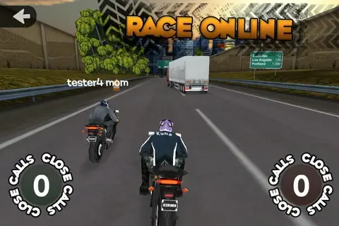 Highway Rider faites l'idiot gratuitement en moto sur iOS