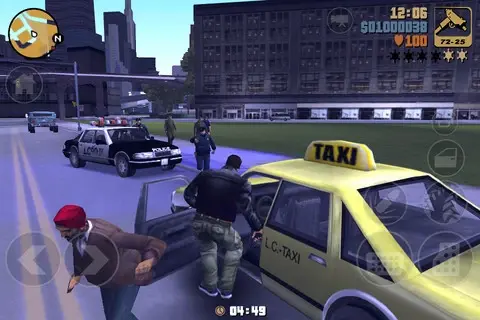 iOS : la série des Grand Theft Auto fait sa promo