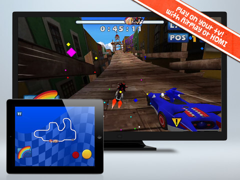 Sonic et SEGA All-Stars Racing gratuit pour iOS