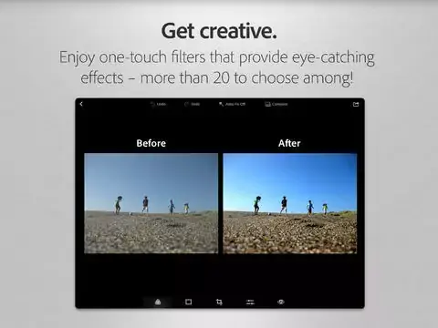 AppStore : Mise à jour d'Adobe Photoshop Express 3.0