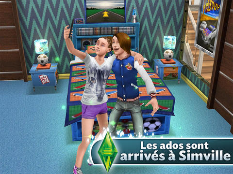 Les ados débarquent dans les Sims gratuits sur iOS, préparez l'anti-acné