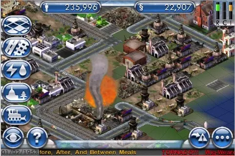 SimCity disponible pour iPhone et touch !