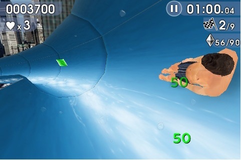 Simulateur de toboggan aquatique gratuit pour iPhone