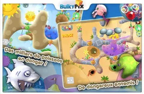 Aqua panic, le nouveau BulkyPix sur l'App Store