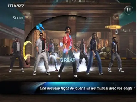 Danse comme Michael Jackson sur iOS