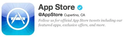 iTunes et App Store se baladent sur Twitter